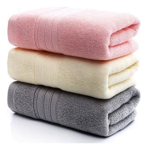 Döhler Set Of Bath And Hand Towels 100% Cotton Cosmo's Hogar 0