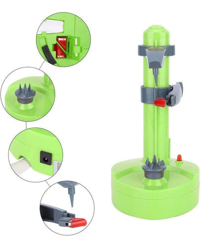 Pelador Para Frutas Y Verduras  Automatico De Rotación 5