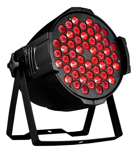 Tushop Tacho Cañon 54 Led Rgb - Dmx Luces Foco Fiesta - Discotecas 0