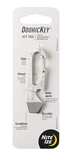 Nite Ize DoohicKey Key Tool Multitool Stainless 1Pac 0