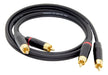 HAMC Premium Professional Noise-Free RCA Cable 30cm 2