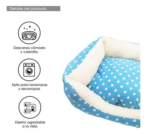 Pawfy Cama Moisés Cuna Mascotas Antiestres Delux Grande 1