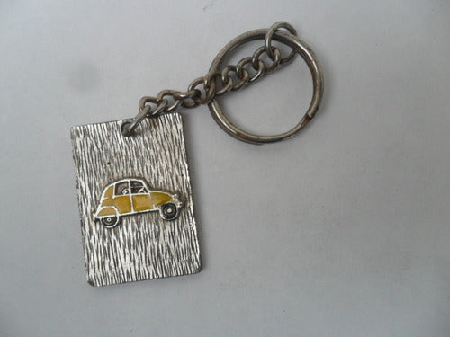 Llavero Insignia Citroen Mehari 3cv 2cv Antiguo 0