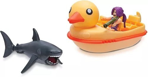 Roblox Duck Boat with Figure and Sharkbite Duck Boat - Bunny Toys 1