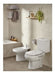 Toilet Seat White Wood with Nylon Hardware Monaco 4