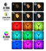 Ulanzi RGB LED Light for Camera Flash Color Lights 2