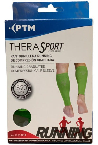 PTM Theraport Graduated Compression Calf Sleeve 15-20 Running PTM 21