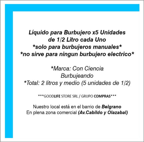 Con Ciencia Bubble Liquid X5 Units 6