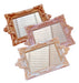 Set of 3 French Style Vintage Candy Deco Mirrored Trays 0