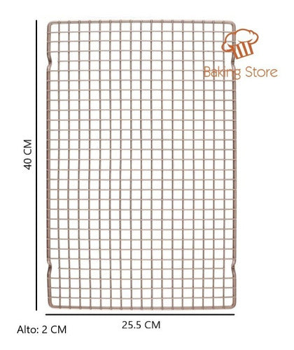 Cooling Rack 40x25 Cm for Cookies, Cakes, and Pastry 5