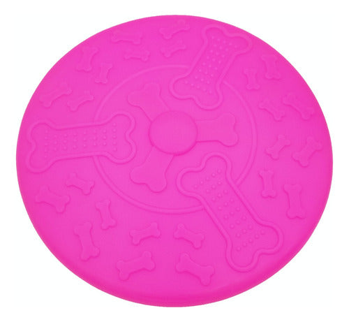 Zoomundo Large Rubber Frisbee for Dogs 3