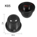2 Extended Universal Silicone Rubber Caps for Cree Led Kube 20