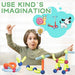 3 Years and Up Magnetic Building Blocks for Kids Aged 4 to 5 4