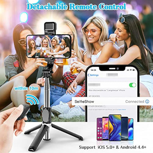 Trípode Portátil Para Teléfono Selfie Stick De 41 3