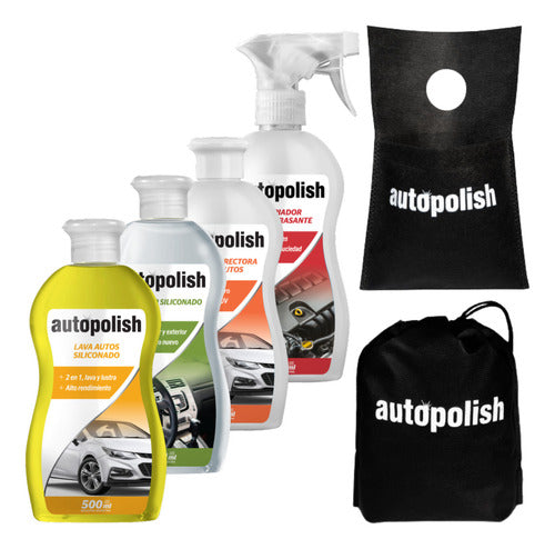 Intense Shine Wash Kit Autopolish - 4 Products 1