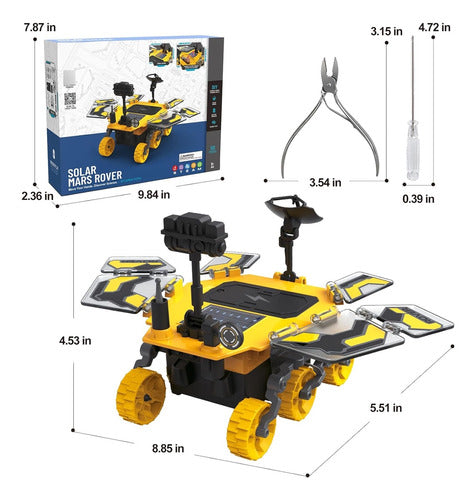 Mars Rover De Energía Solar Para Niños De 8-1 4