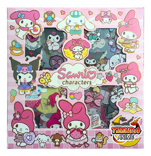 Stickers Adhesivos 96 Planchas Kuromi My Melody Cinnamorroll 4