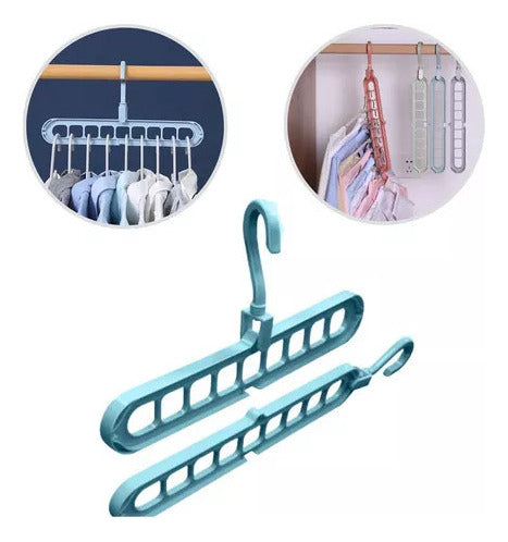 Generic Multi-Organizer Hanger Saves 9 Closet Spaces 3