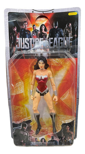 Muñeco Mujer Maravilla 16cm Justice League 0