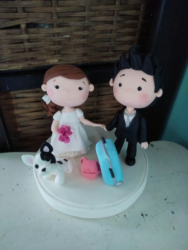 Dulce Pastel Lanus Novios Personalizados 2