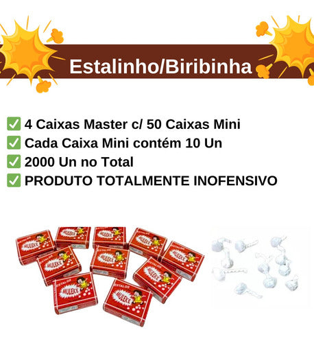 2000 Estalinhos Biribinha Festa Junina Ano Novo Carnaval 1