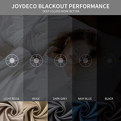 Joydeco Blackout Curtains, Thermal Insulation Curtains for Bedroom 1