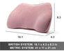 Wennebird Model B Lumbar Support Pillow - Ergo Support 4