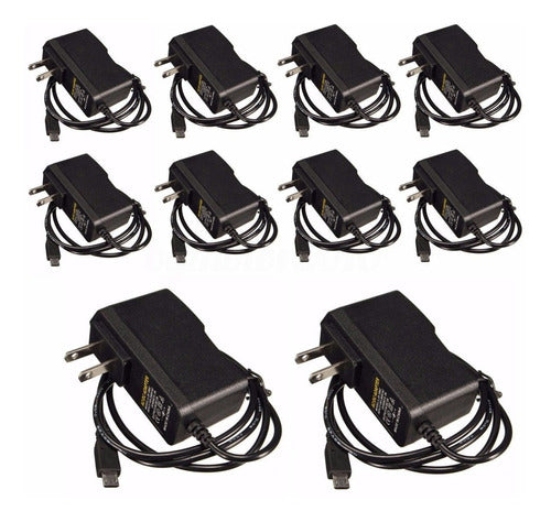 10 X Usb 5v 2a Cargador Adaptador U.s. Plug Cable De Aliment 0