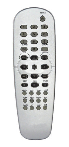 Controle Para Dvd Philips Dvp320/dvp520/dvp530/dvd615/dvd625 0