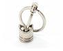 Silver Piston Keychain Automotive Car Gift Key Chain Ring 1