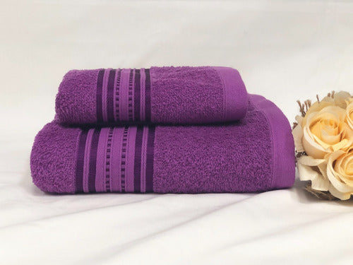 Heavyweight Camaro 420 GSM Towel and Large Bath Sheet Set 53