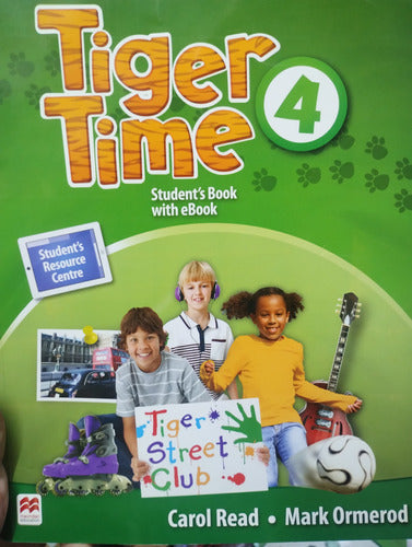 Macmillan Tiger Time 4 Student's Book - Like New!! 0