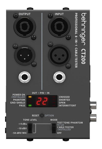 Behringer Cable Tester CT200 8 in 1 3