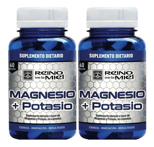 Magnesium + Potassium Capsules Pack of 2 Bottles 0
