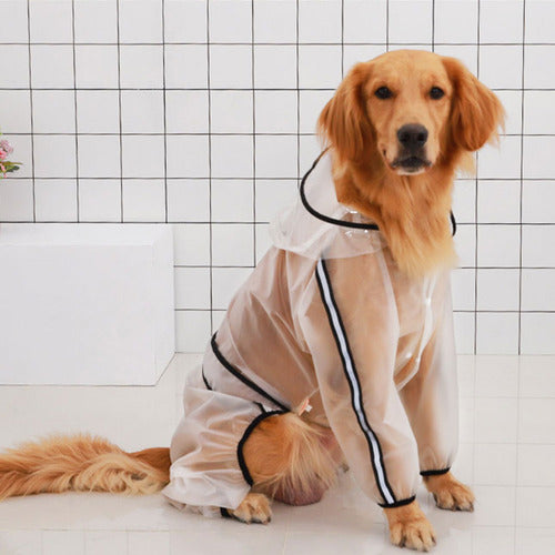 Roupas De Chuva Para Animais De Estimação Capa De Chuva Com 2