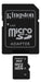 Tarjeta Memoria Flash Kingston 8 Gb Clase 4 Microsdhc Con Sd 3