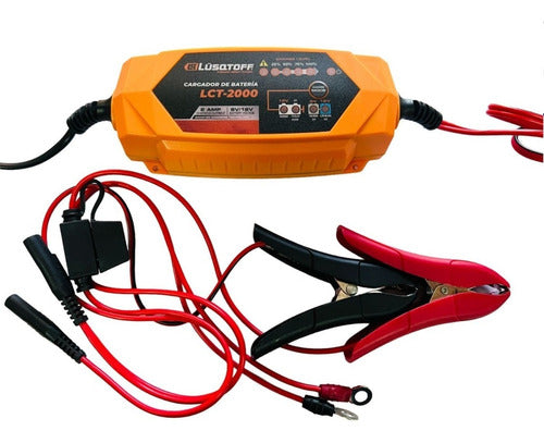 Lüsqtoff 12V Intelligent Battery Maintainer Charger LCT2000 2