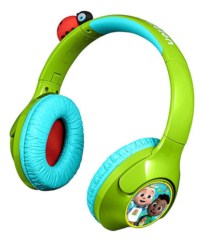 eKids Cocomelon Headphones for Little Kids with Built-in Music I 0