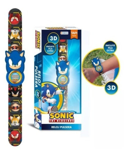 Tapimovil - Sonic 3D Character Wristwatch 0