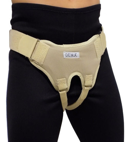 Functional Inguinal Hernia Belt Boxer by D.E.M.A. 34