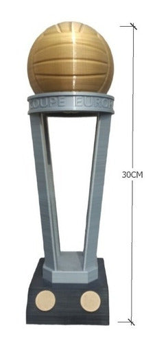 CIUDADELA3D Copa Intercontinental Impresa En 3D 30cm Trofeo 3