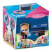 Juego Playmobil Dollhouse Casa De Muñecas Maletin 64pc Febo 0