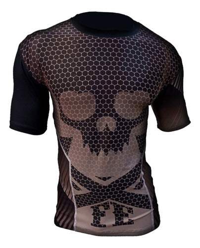 Fight Effect Rashguard Lycra Blessed Nogi BJJ Kick MMA 0