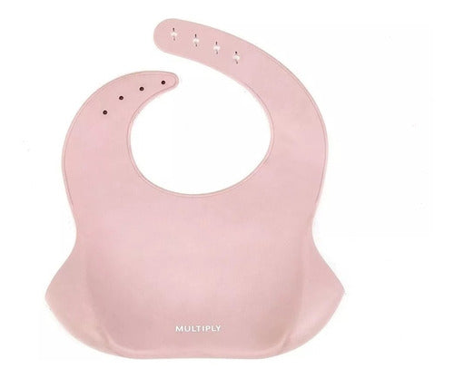 Waterproof Silicone Baby Bib with Pocket - Multiply 1