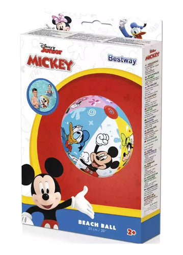Inflatable Pool Ball Mickey 51cm Bestway 91098 Full 1