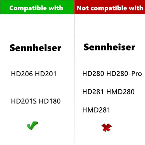 Almohadillas Para Auriculares Sennheiser Hd206 1