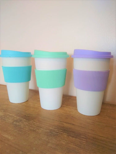 Udachi Pastel Coffee Mug with Grip - Starbucks Style 2