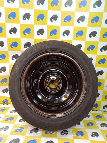 Estepe Fiat Idea C Pneu Dunlop Aro 15 195 55r15 1