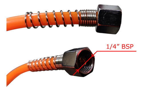 Manguera Espiralada Compresor Lusqtoff Gamma Bta Robust 1