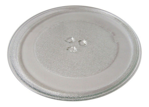 Microwave Plate BGH 31.5cm Clover Insertion 0